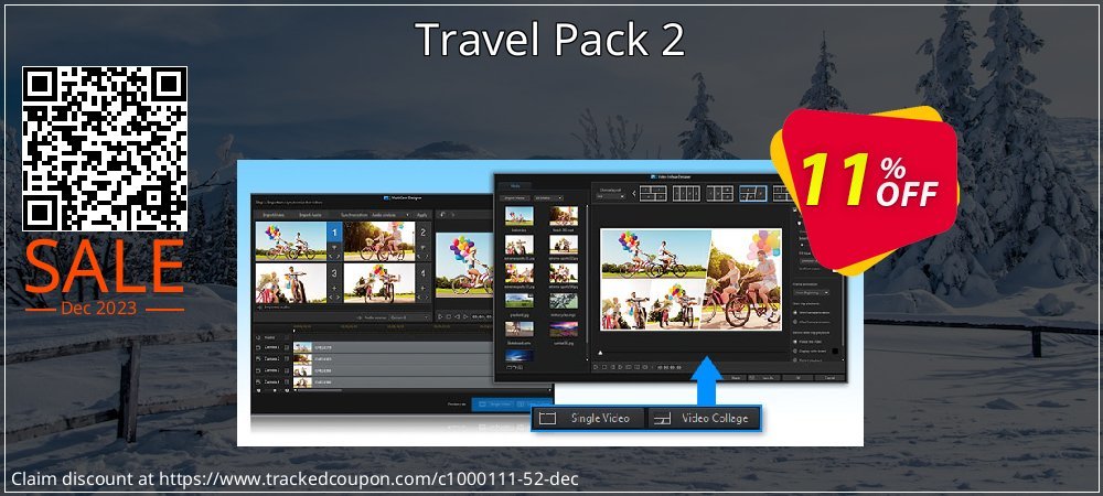 Travel Pack 2 coupon on April Fools' Day offering discount