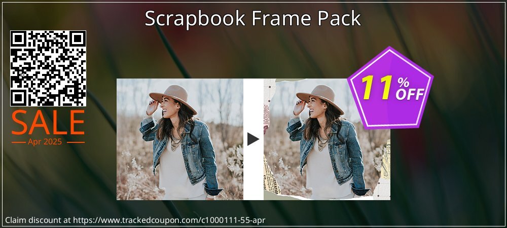 Scrapbook Frame Pack coupon on National Walking Day discounts