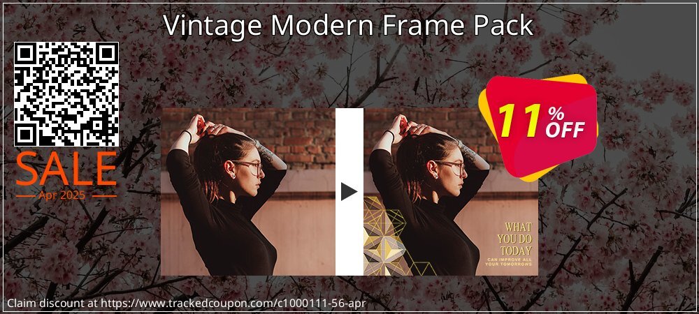 Vintage Modern Frame Pack coupon on National Loyalty Day sales