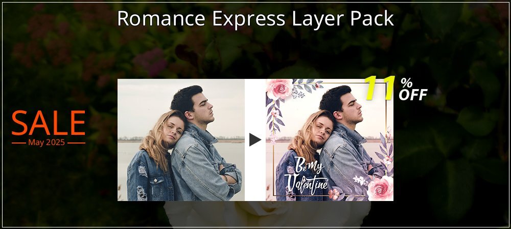 Romance Express Layer Pack coupon on National Pizza Party Day discount