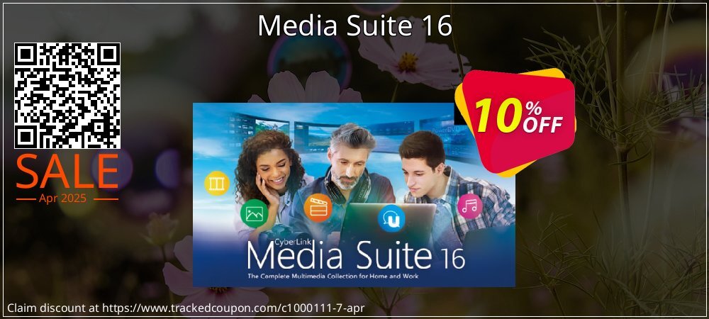 Media Suite 16 coupon on April Fools' Day offering discount