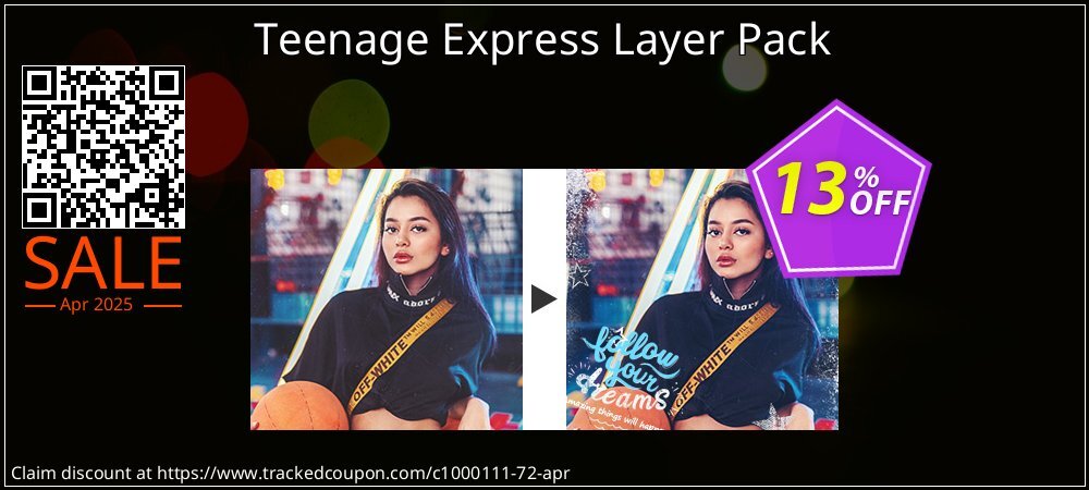 Teenage Express Layer Pack coupon on National Memo Day discounts