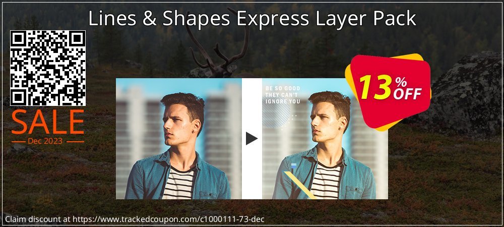 Lines & Shapes Express Layer Pack coupon on Constitution Memorial Day promotions