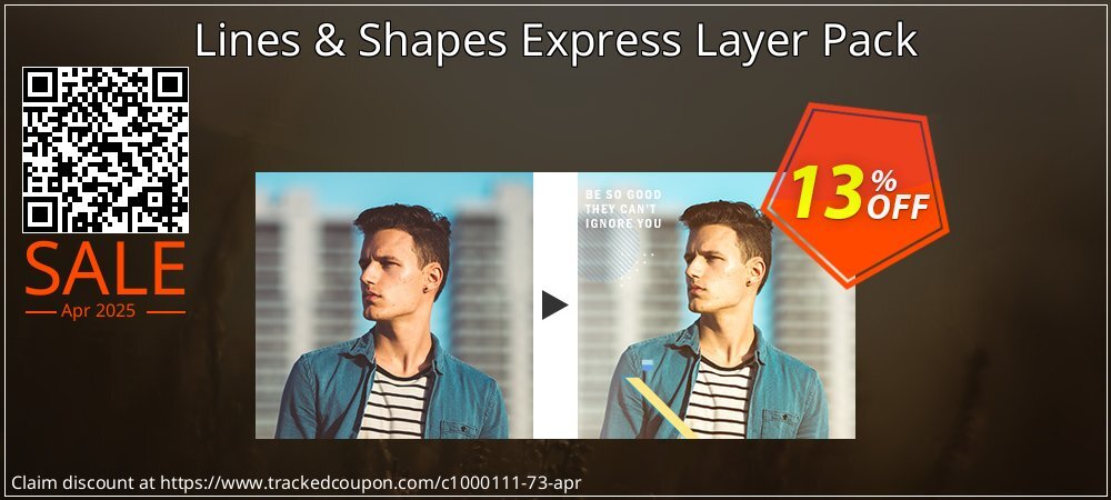 Lines & Shapes Express Layer Pack coupon on Constitution Memorial Day promotions