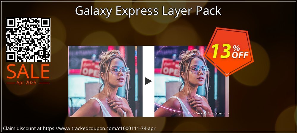 Galaxy Express Layer Pack coupon on National Smile Day sales