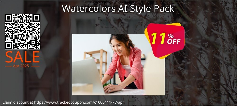 Watercolors AI Style Pack coupon on National Memo Day discount