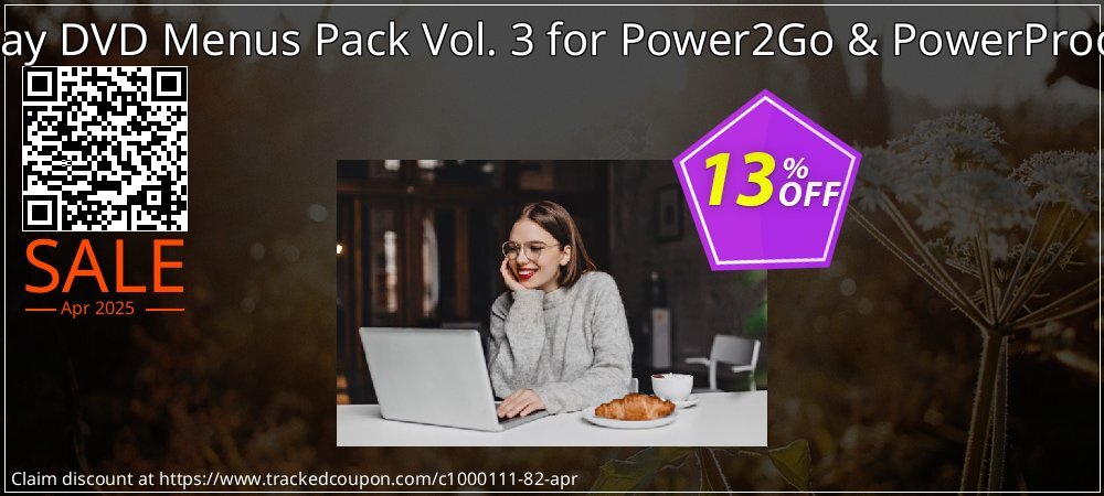 Holiday DVD Menus Pack Vol. 3 for Power2Go & PowerProducer coupon on National Memo Day promotions