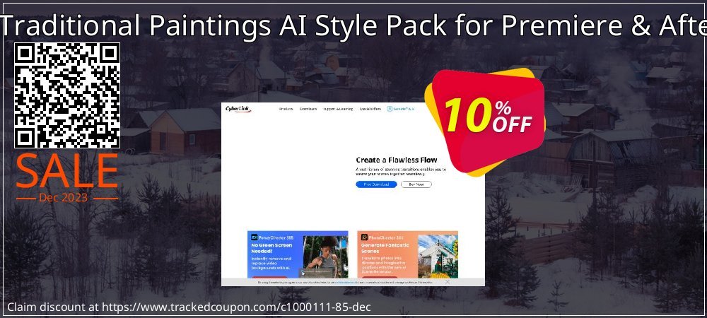 Chinese Traditional Paintings AI Style Pack for Premiere & After Effects coupon on National Walking Day deals