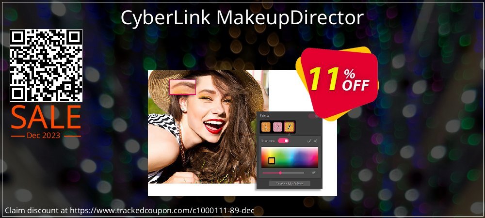 CyberLink MakeupDirector coupon on Tell a Lie Day offering sales