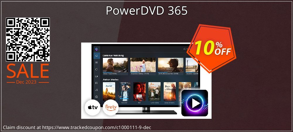 PowerDVD 365 coupon on Teddy Day offering discount
