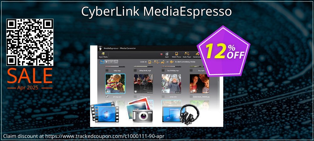 CyberLink MediaEspresso coupon on Mother Day discounts