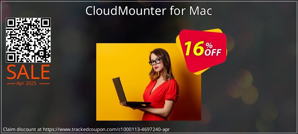 CloudMounter for Mac coupon on National Walking Day offering discount