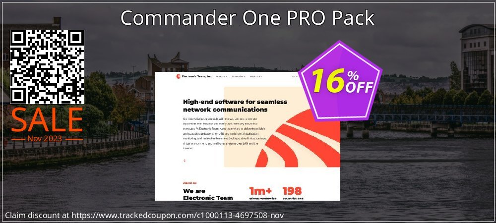 Commander One PRO Pack coupon on Easter Day offer