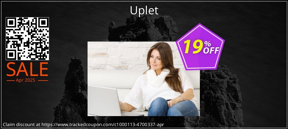 Uplet coupon on April Fools' Day offering sales