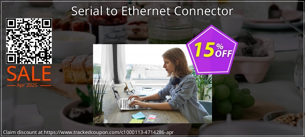 Serial to Ethernet Connector coupon on World Party Day offering discount