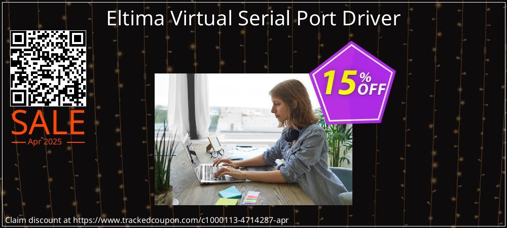 Eltima Virtual Serial Port Driver coupon on April Fools' Day offering sales