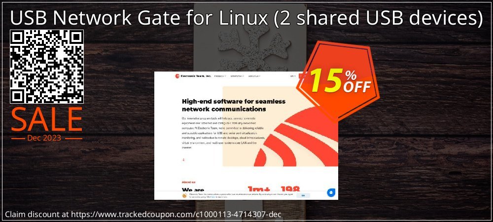 USB Network Gate for Linux - 2 shared USB devices  coupon on April Fools' Day discounts