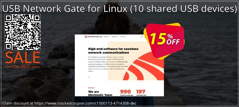 USB Network Gate for Linux - 10 shared USB devices  coupon on Easter Day promotions