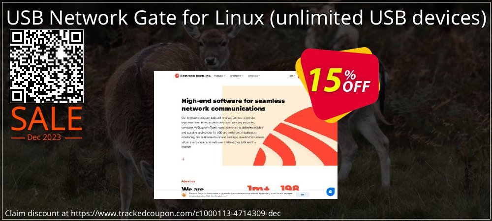 USB Network Gate for Linux - unlimited USB devices  coupon on Tell a Lie Day sales