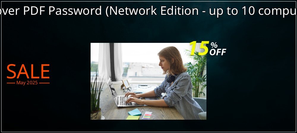 Recover PDF Password - Network Edition - up to 10 computers  coupon on National Walking Day deals