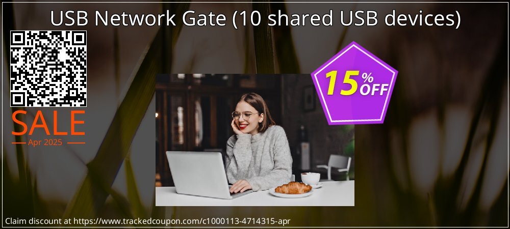 USB Network Gate - 10 shared USB devices  coupon on National Walking Day super sale