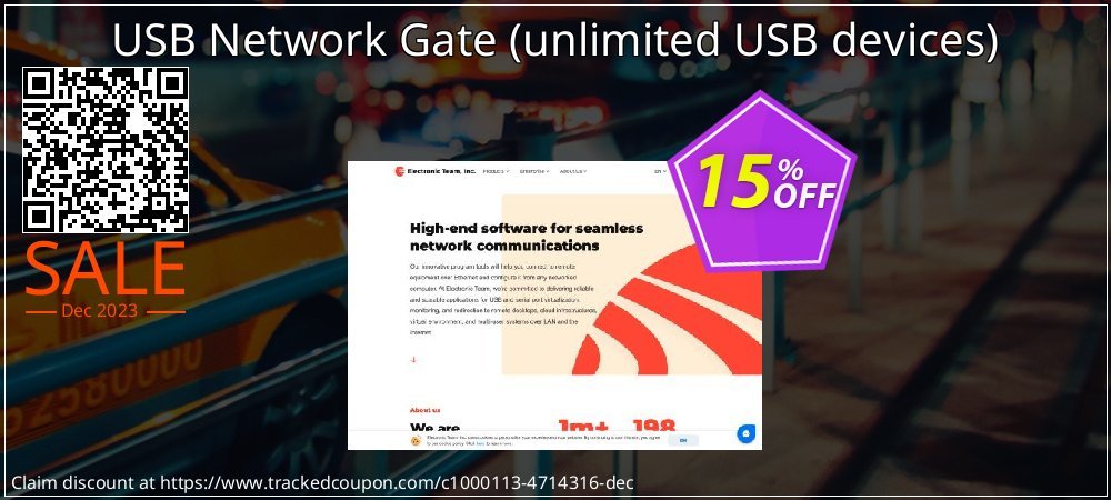 USB Network Gate - unlimited USB devices  coupon on National Loyalty Day promotions