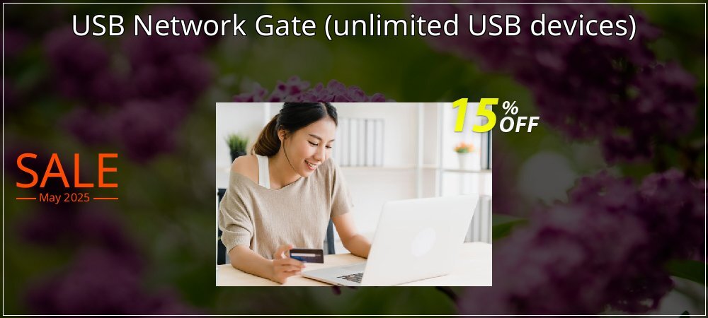 USB Network Gate - unlimited USB devices  coupon on National Loyalty Day promotions