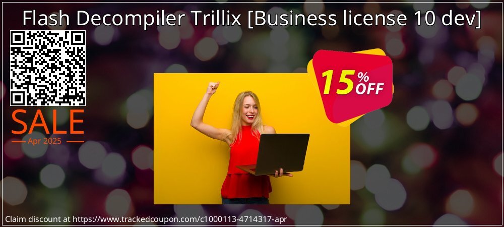 Flash Decompiler Trillix  - Business license 10 dev  coupon on April Fools' Day promotions