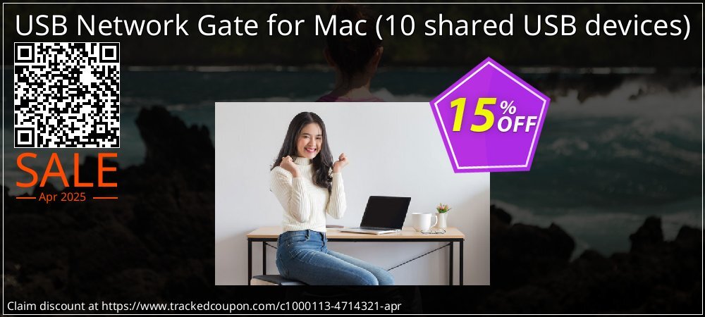 USB Network Gate for Mac - 10 shared USB devices  coupon on World Party Day discount