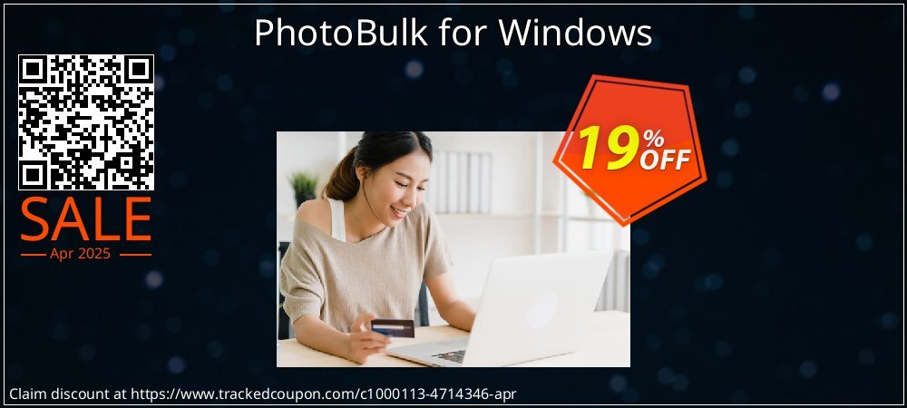 PhotoBulk for Windows coupon on World Party Day deals