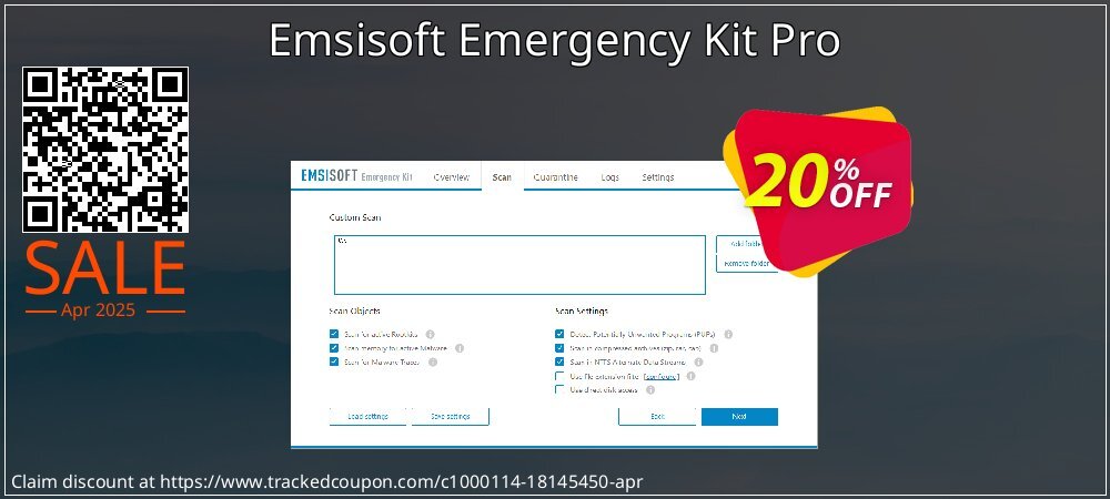 Emsisoft Emergency Kit Pro coupon on National Walking Day deals