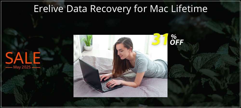 Erelive Data Recovery for Mac Lifetime coupon on World Party Day promotions