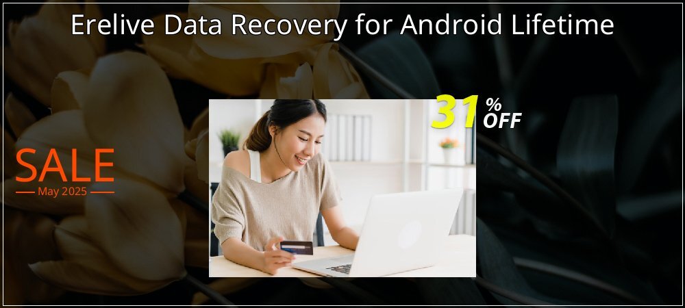 Erelive Data Recovery for Android Lifetime coupon on National Pizza Party Day offer