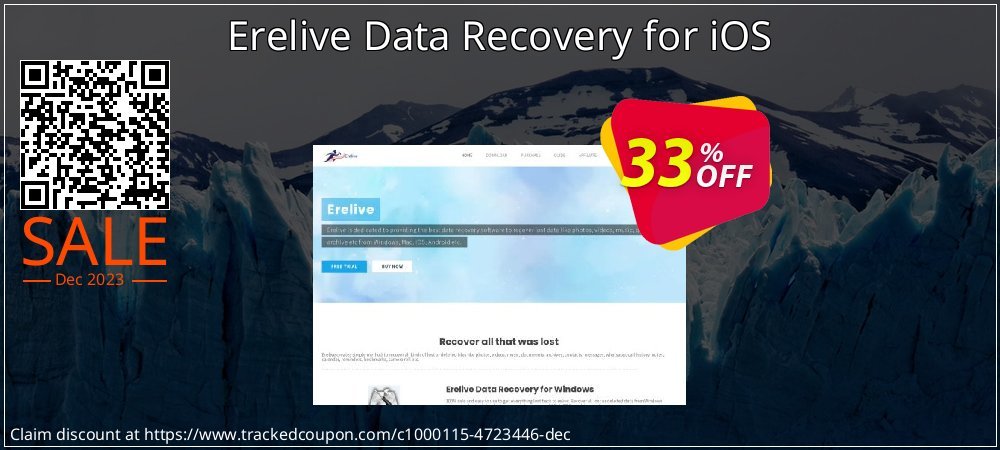 Erelive Data Recovery for iOS coupon on World Party Day offering discount