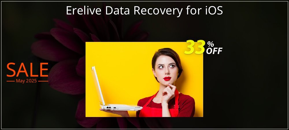 Erelive Data Recovery for iOS coupon on World Party Day offering discount