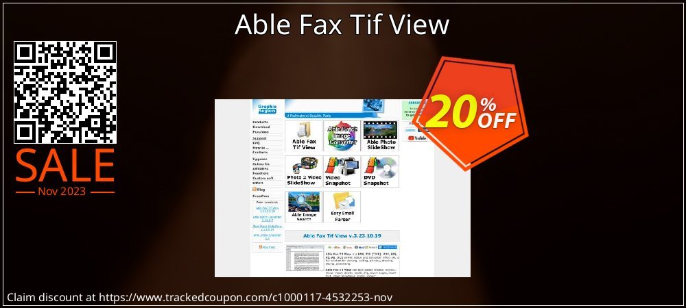 Able Fax Tif View coupon on Constitution Memorial Day deals