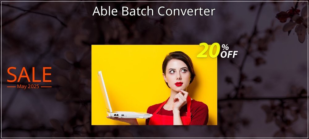 Able Batch Converter coupon on National Smile Day offering sales