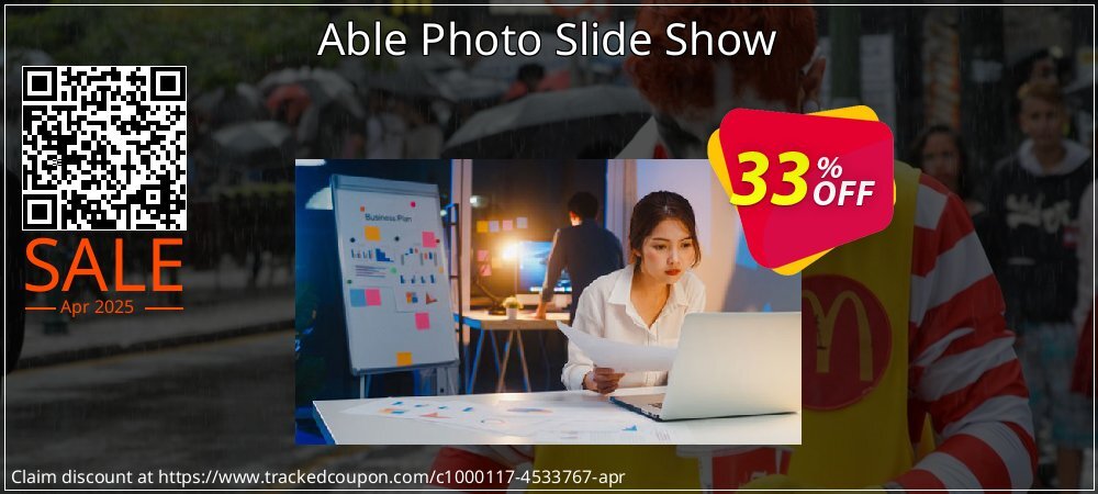 Able Photo Slide Show coupon on April Fools' Day offer