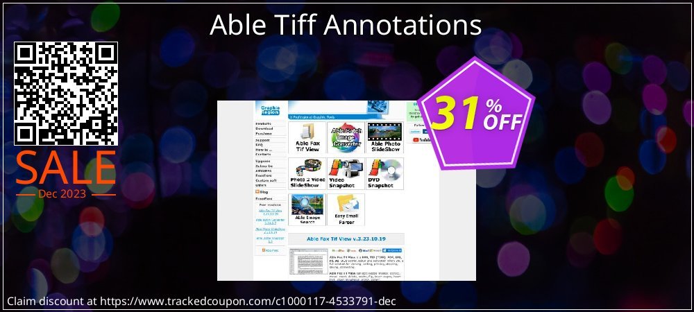 Able Tiff Annotations coupon on World Party Day promotions
