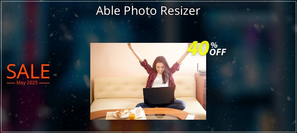 Able Photo Resizer coupon on National Memo Day deals