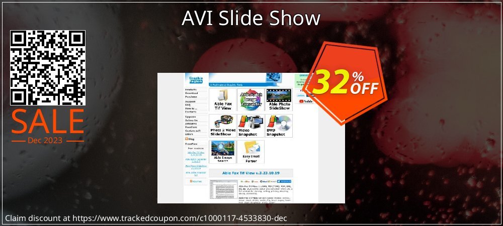 AVI Slide Show coupon on National Walking Day offer