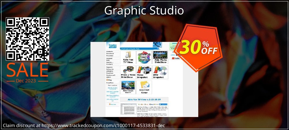 Graphic Studio coupon on World Party Day discount