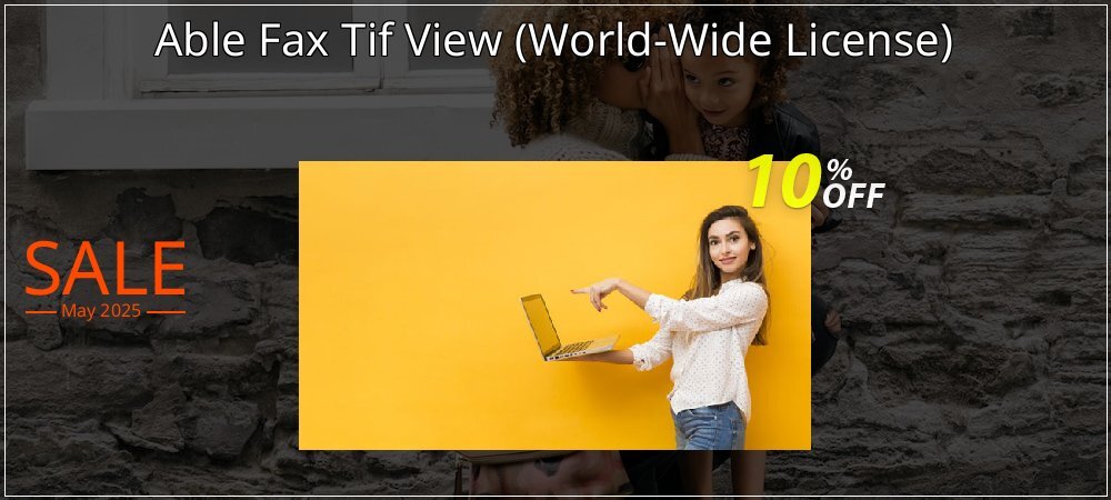 Able Fax Tif View - World-Wide License  coupon on National Pizza Party Day super sale