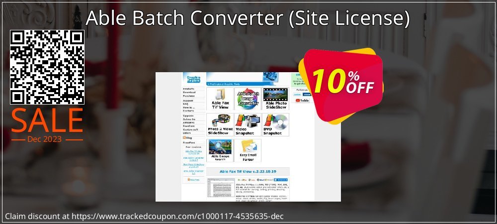 Able Batch Converter - Site License  coupon on Mother's Day promotions
