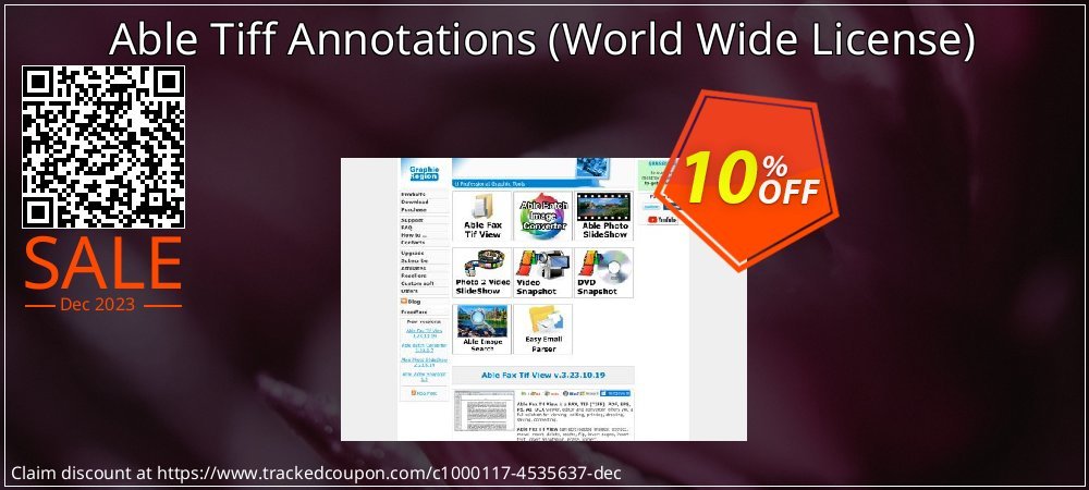 Able Tiff Annotations - World Wide License  coupon on April Fools' Day sales