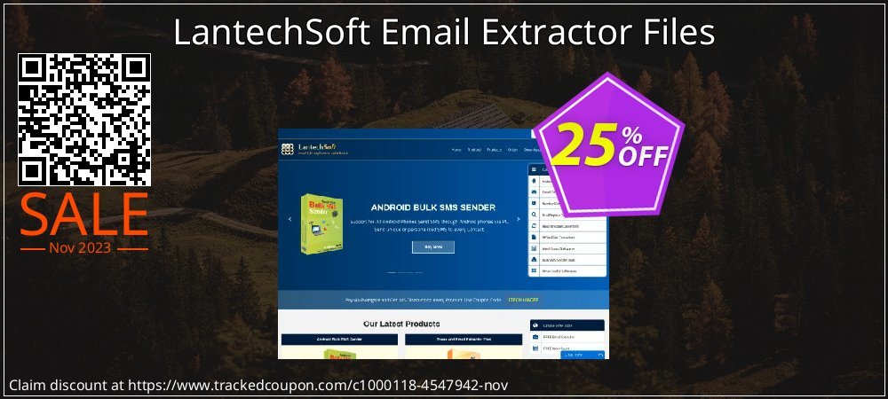 LantechSoft Email Extractor Files coupon on Working Day offering discount