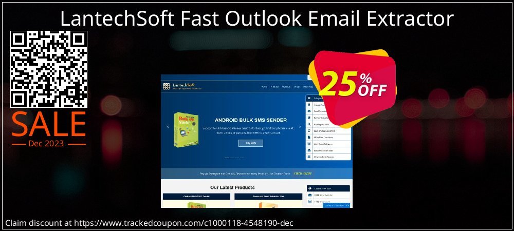 LantechSoft Fast Outlook Email Extractor coupon on World Backup Day discounts