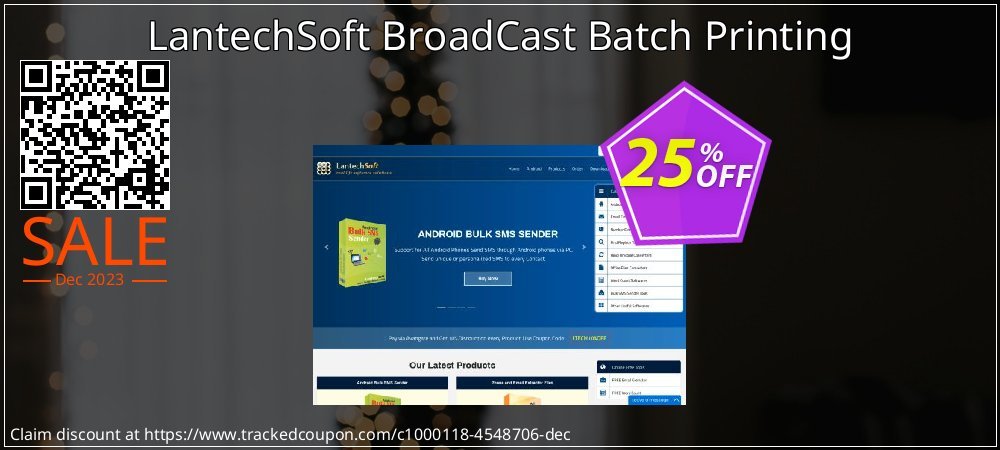 LantechSoft BroadCast Batch Printing coupon on World Party Day offer