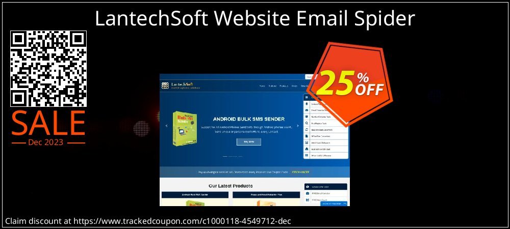 LantechSoft Website Email Spider coupon on April Fools' Day sales