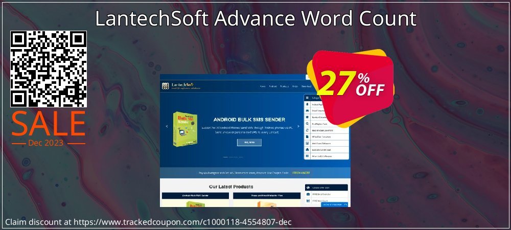 LantechSoft Advance Word Count coupon on April Fools' Day deals